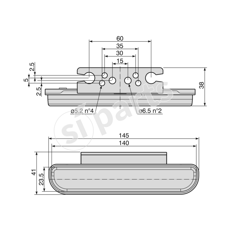 FANALE SML+CATA+SUPP IR.NONTR 24V