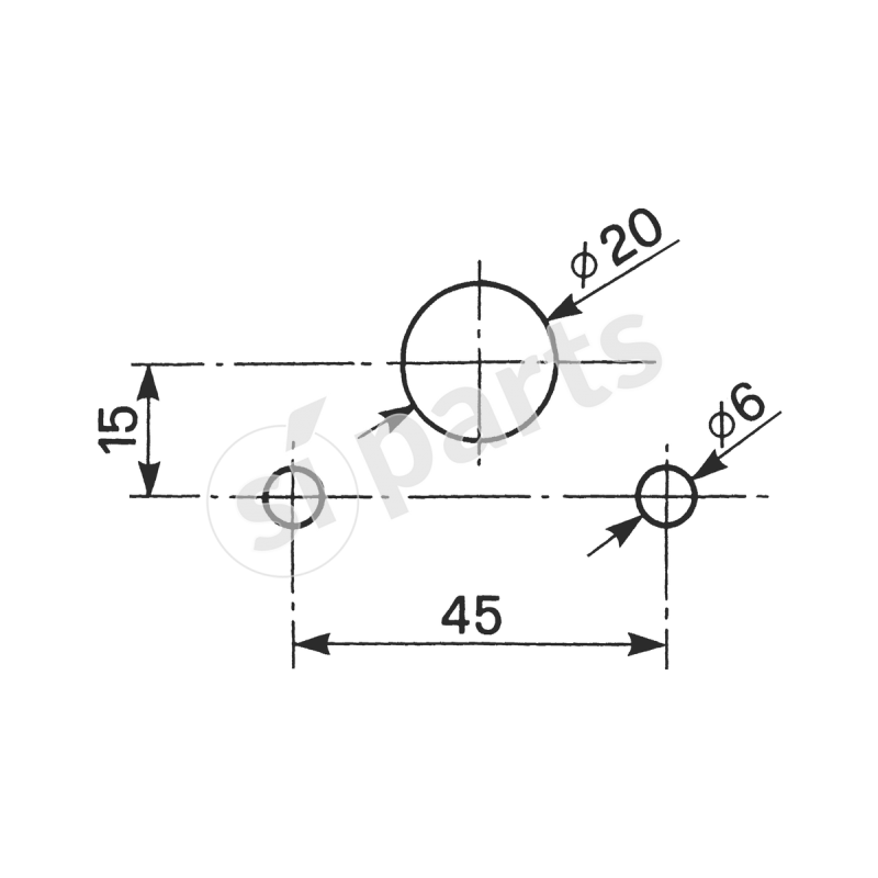 12V POSITION AND DIREC. FRONT LAMP