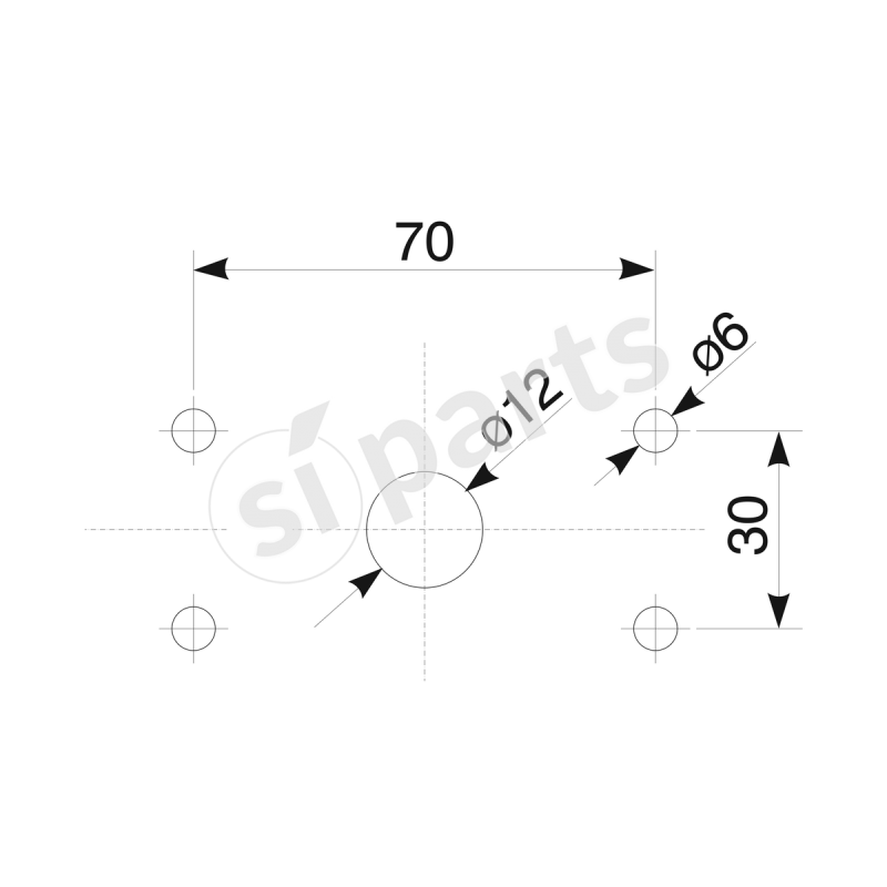 FAN.LAT.90°BIC.OVAL.VERT.24VSX IRNT