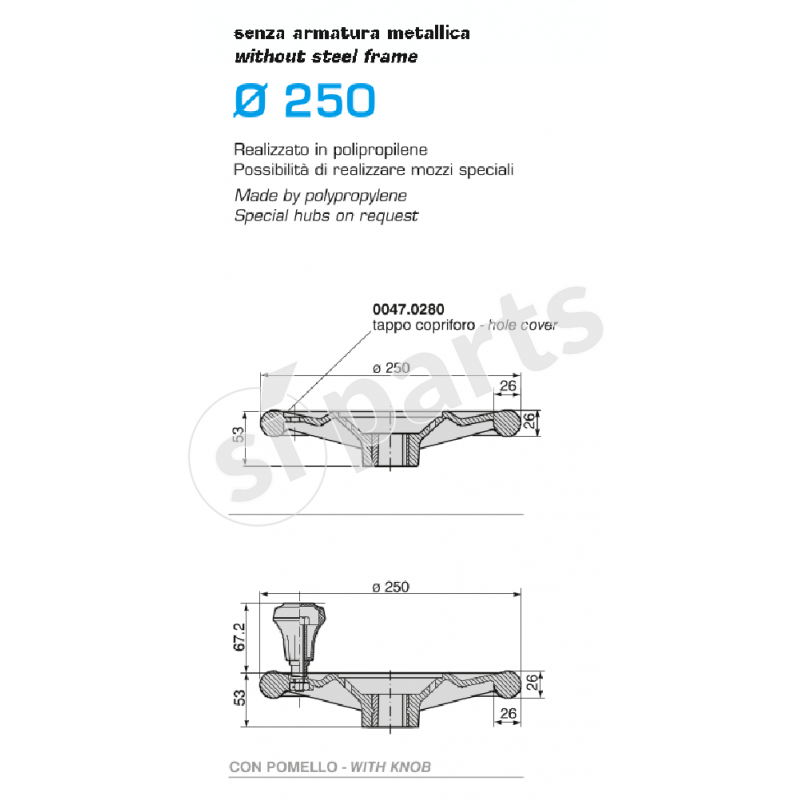 STEERING WHEEL PP018