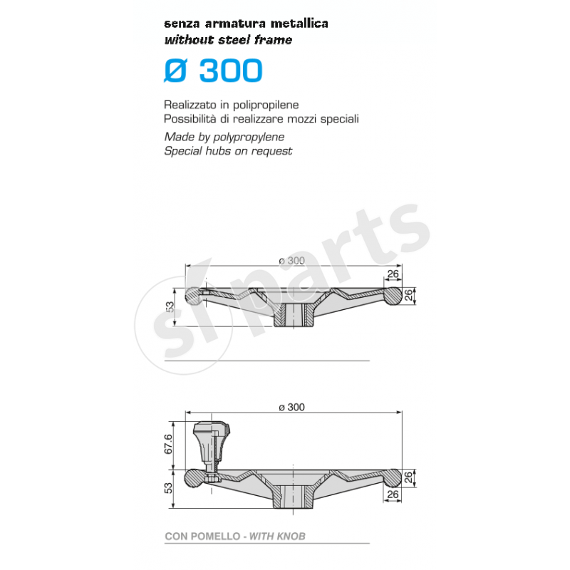 STEERING WHEEL PP019