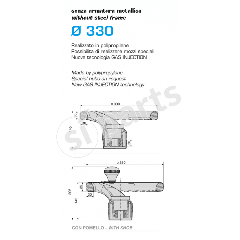 STEERING WHEEL PP032