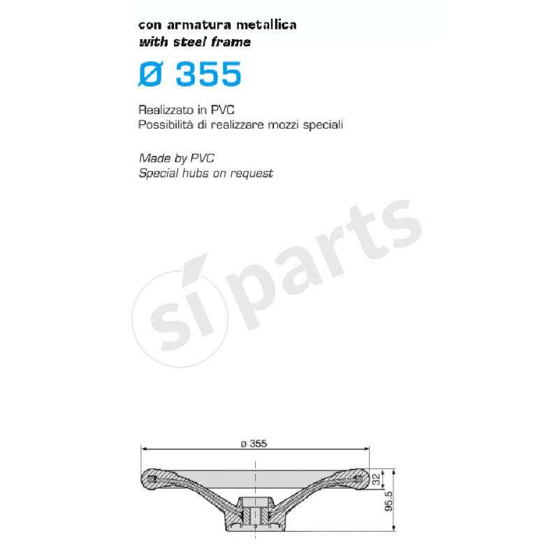 STEERING WHEEL PP015