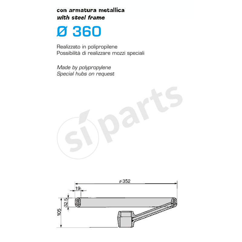 STEERING WHEEL PP006