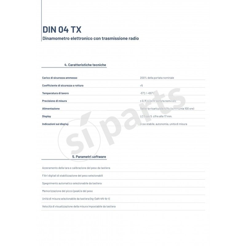 DYNAMOMETER 04 TX (KG 20000)
