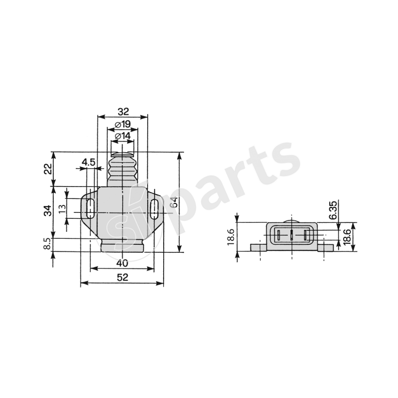 DEVIATORE A SCATTO RAPIDO