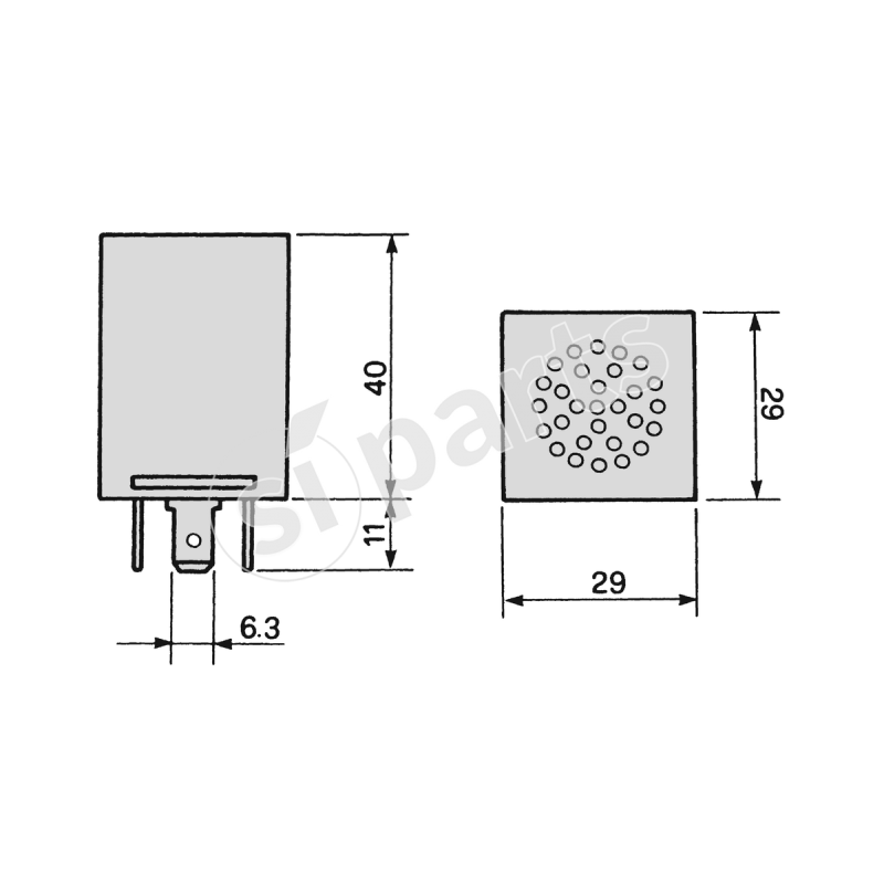 CICALINO SUONO INTERM 12V/24V