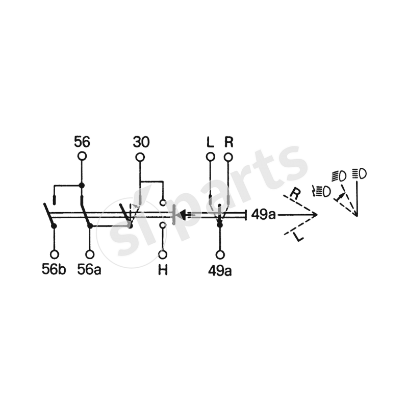 STEERING COLUMN SWITCH
