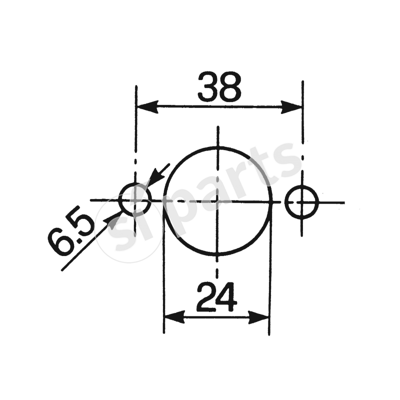 BATTERY SWITCH WITH KEY SP.PP