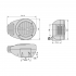 PROIETTORE DX CIRC. DX LAMPADA