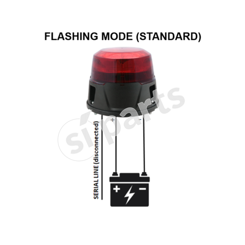 BEACON GEN 2-FLASHING BLU-MAGNETIC IR