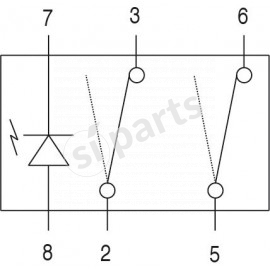 INTERR.BASCULANTE IR 12V