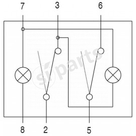 INTERR.BASCULANTE IR 12V