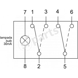 COMMUT.BASC. IR 24V (LAMP. 30MA)